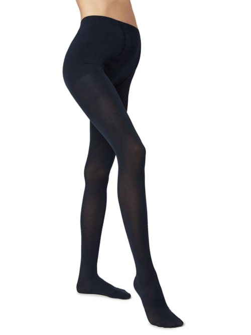 Meia Calça Maternidade Fio 60 – Azul