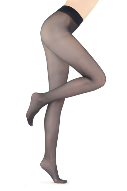 Meia Calça Modeladores Fio 30 Com Corpete Constritivo – Azul