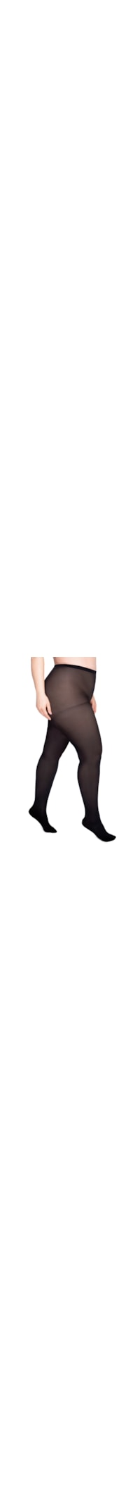 Meia- Calça Opaca Plus Fio 40 - Preto