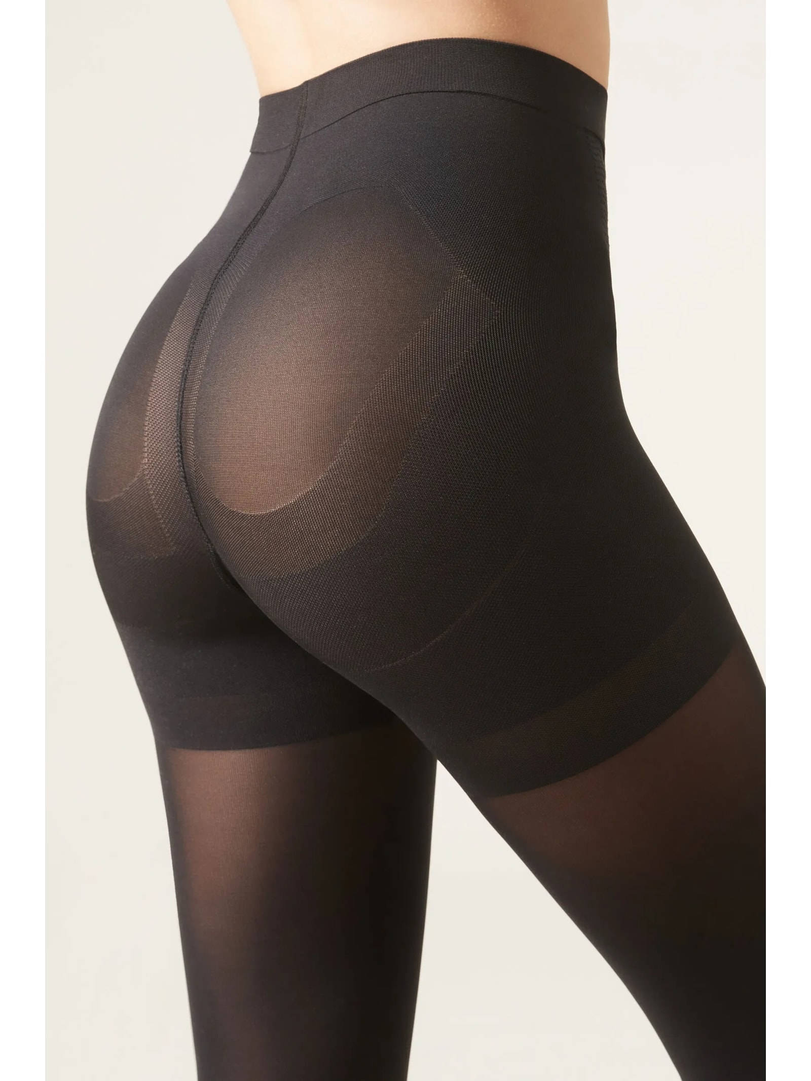 Meia-Calça Opaca Strong Sculpt Fio 50 Preto Calzedonia