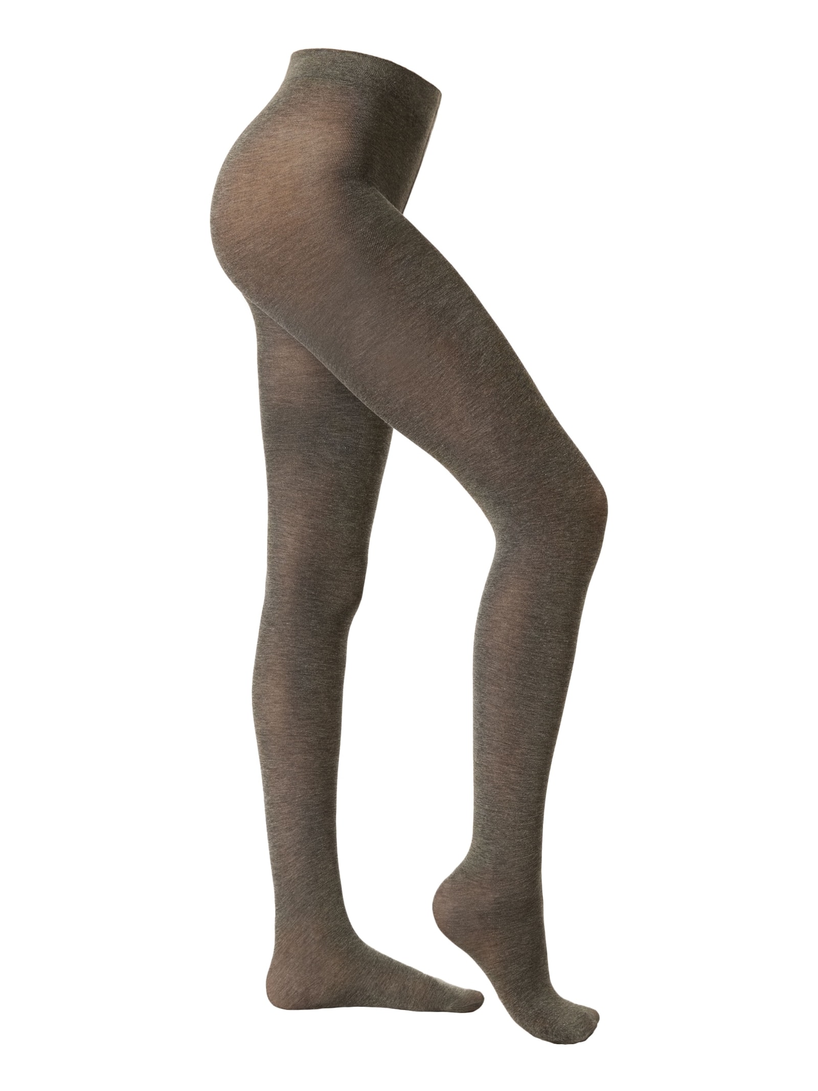 Meia-Calça Opaca Ultralight Com Cashmere Cinza Calzedonia