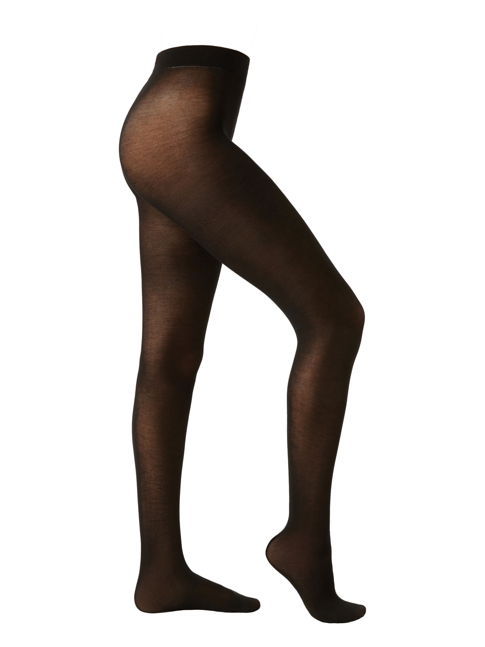 Meia-Calça Opaca Ultralight Com Cashmere Preto Calzedonia