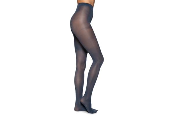 Meia Calça Opacada Fio 40 - Azul 