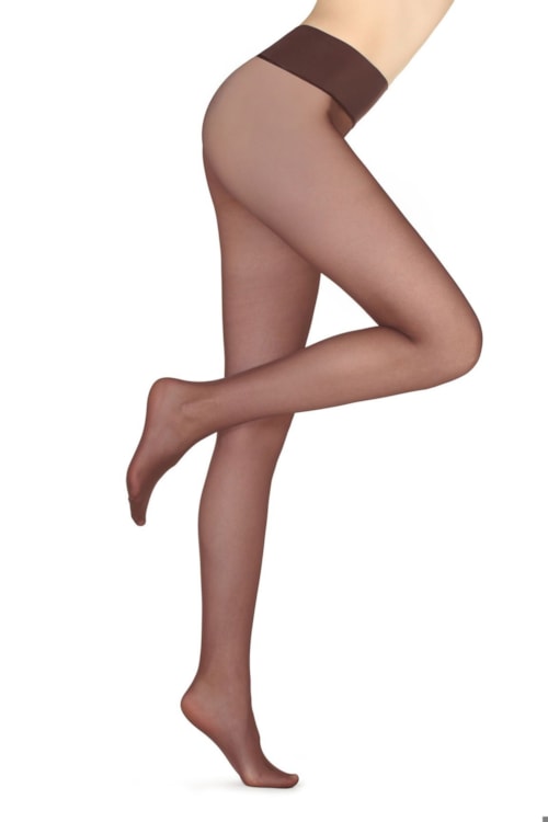 Meia Calça Sem Costura Fio 20 Totally Invisible Premium – Marrom