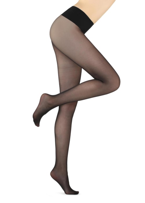 Meia Calça Sem Costura Fio 20 Totally Invisible Premium – Preto