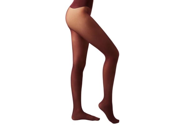 Meia-Calça Semiopaca Invisible Fio 30 - Bordô
