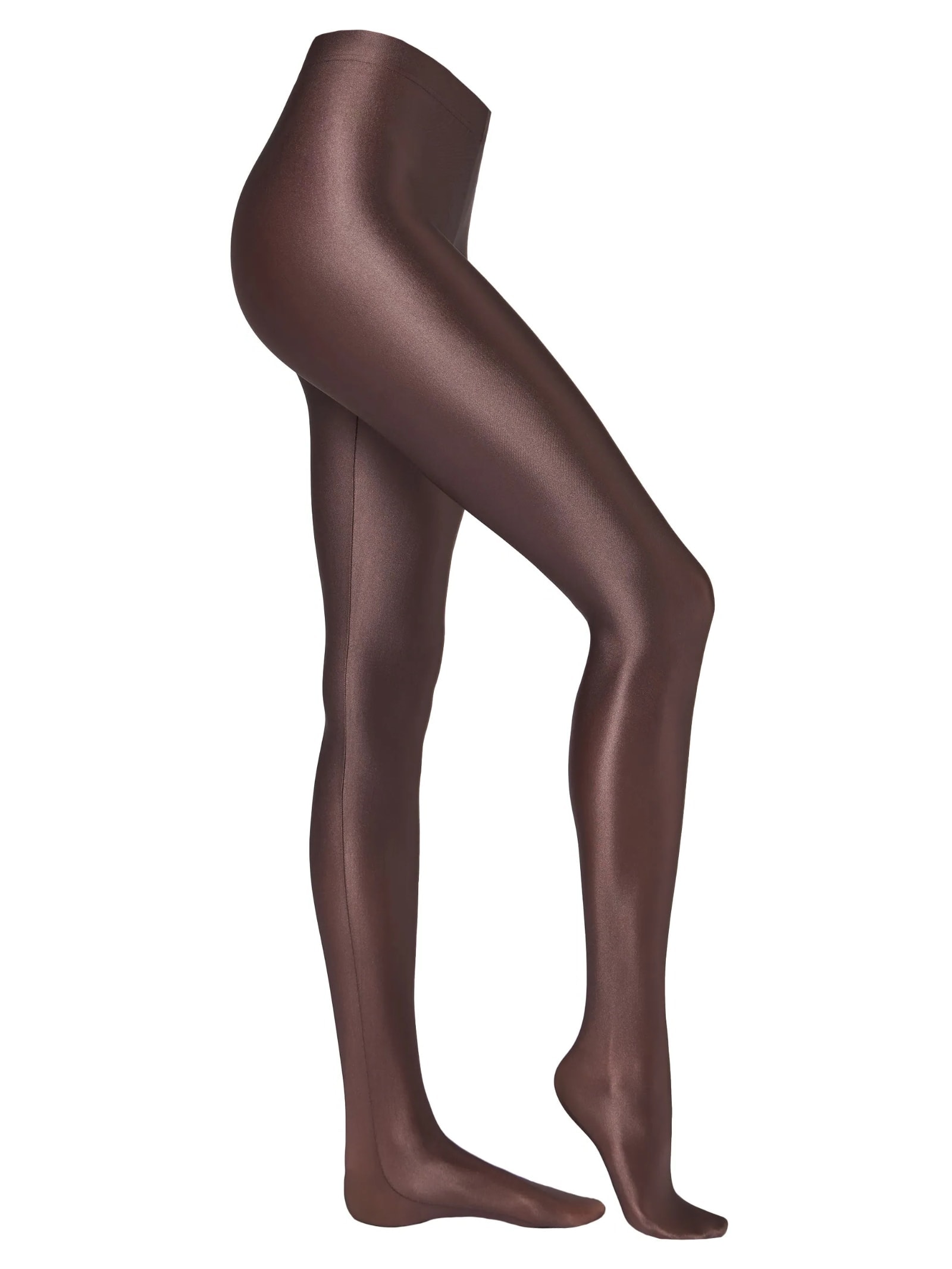 Meia-Calça Superbrilhante Marrom Calzedonia