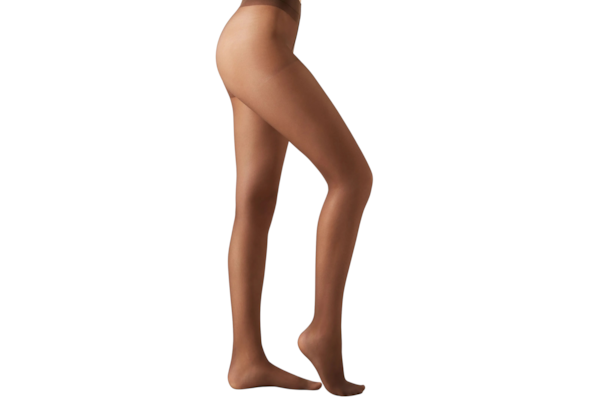 Meia-Calça Transparente Control Top Sculpt Fio 30 - Nude 11