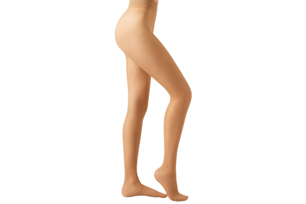 Meia-Calça Transparente Control Top Sculpt Fio 30 - Nude 6