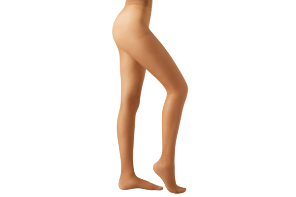Meia-Calça Transparente Control Top Sculpt Fio 30 - Nude 8