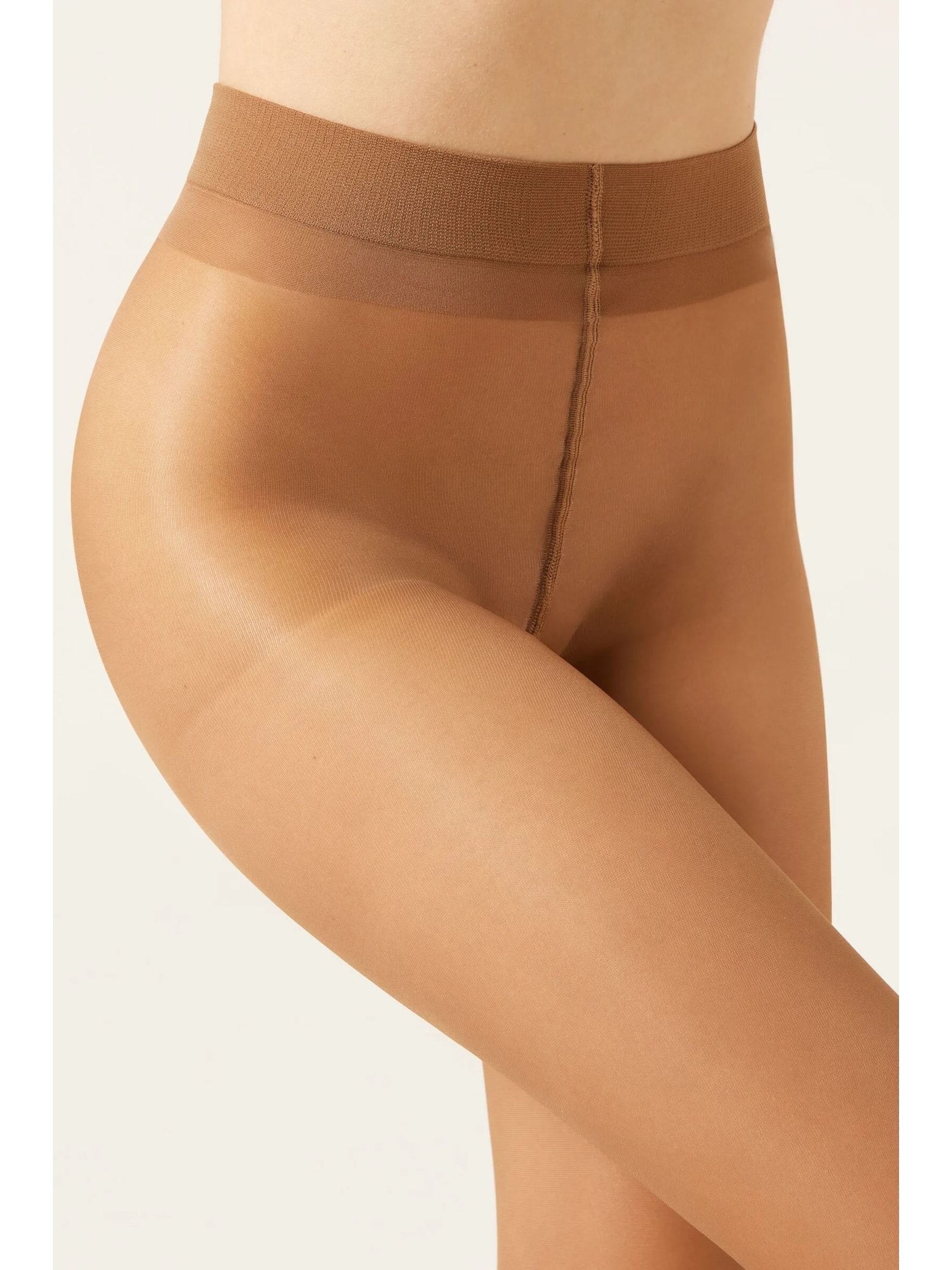 Meia-Calça Transparente Control Top Sculpt Fio 30 Nude 8 Calzedonia