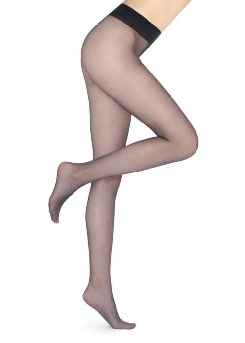 Meia Calça Transparente Fio 20 – Azul