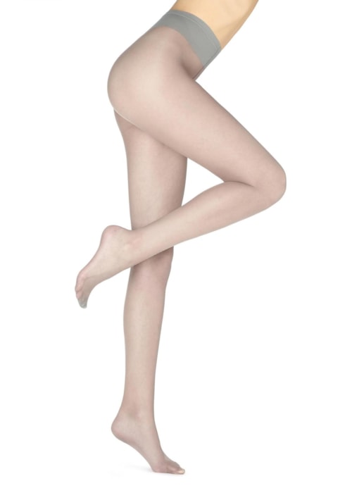Meia Calça Transparente Fio 20 – Cinza