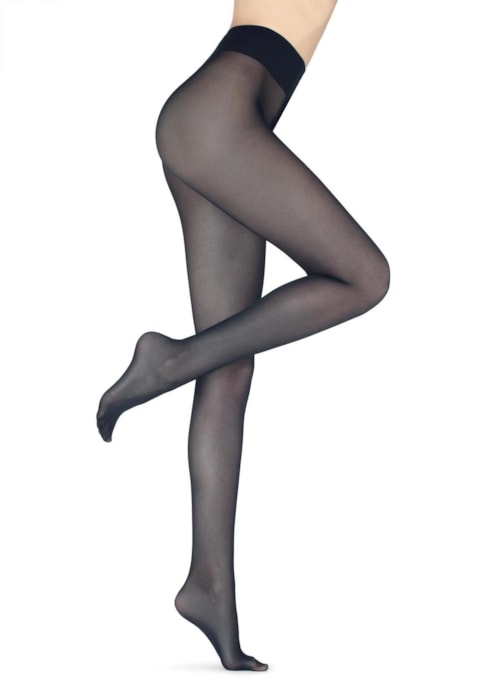 Meia Calça Transparente Fio 40 – Azul