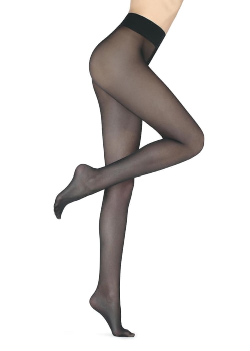 Meia Calça Transparente Fio 40 – Cinza
