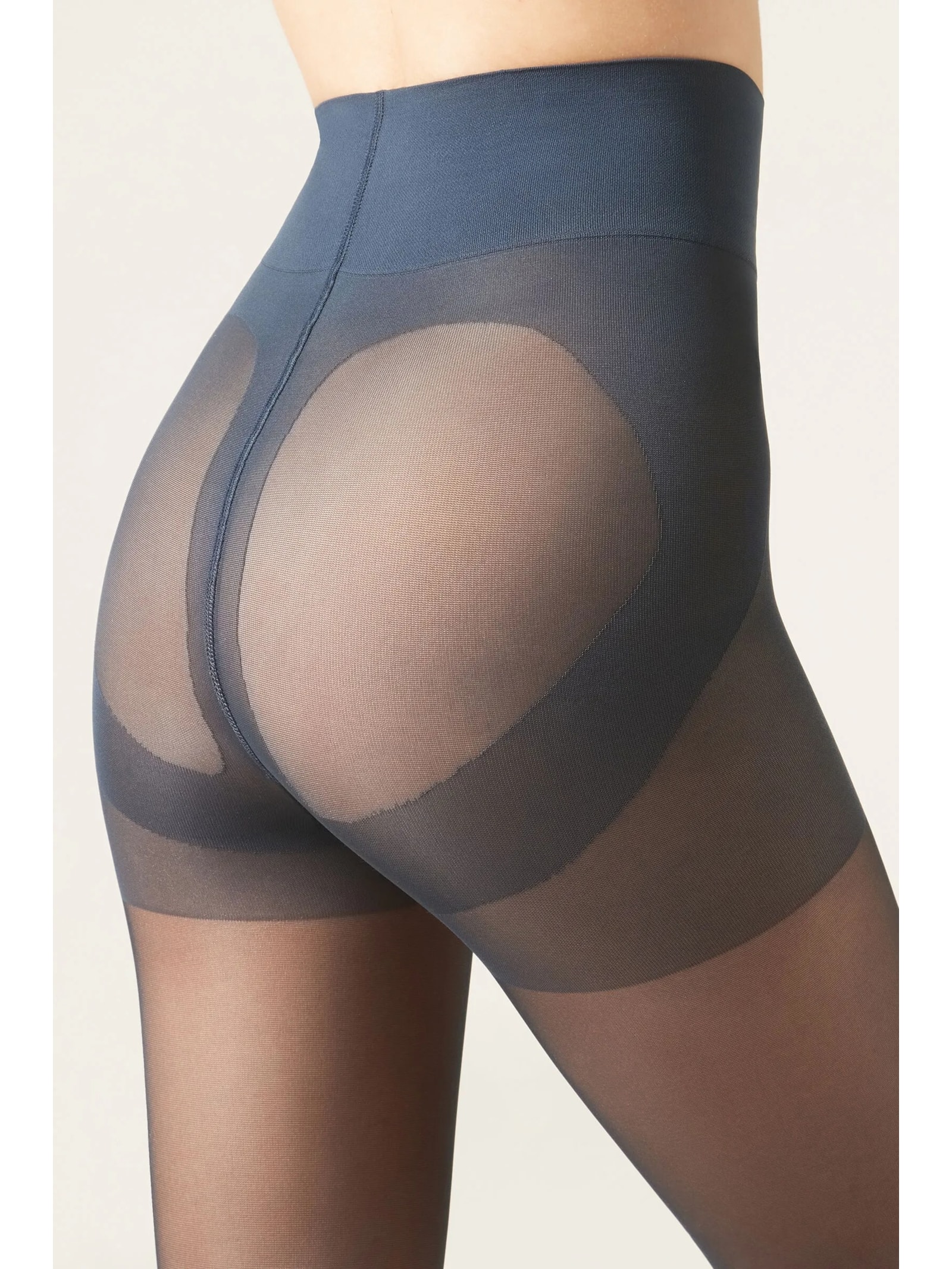 Meia-Calça Transparente Mid Sculpt Fio 30 Azul Calzedonia