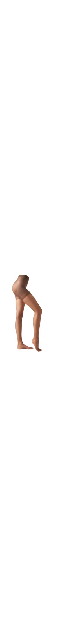 Meia-Calça Transparente Strong Sculpt Fio 15 - Marrom