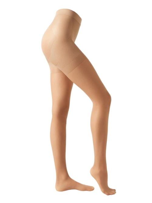 Meia-Calça Transparente Strong Sculpt Fio 30 – Bege