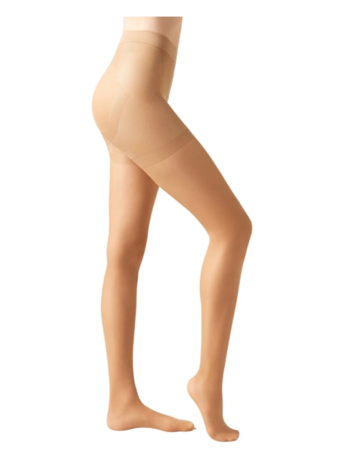 Meia-Calça Transparente Strong Sculpt Fio 30 – Bege
