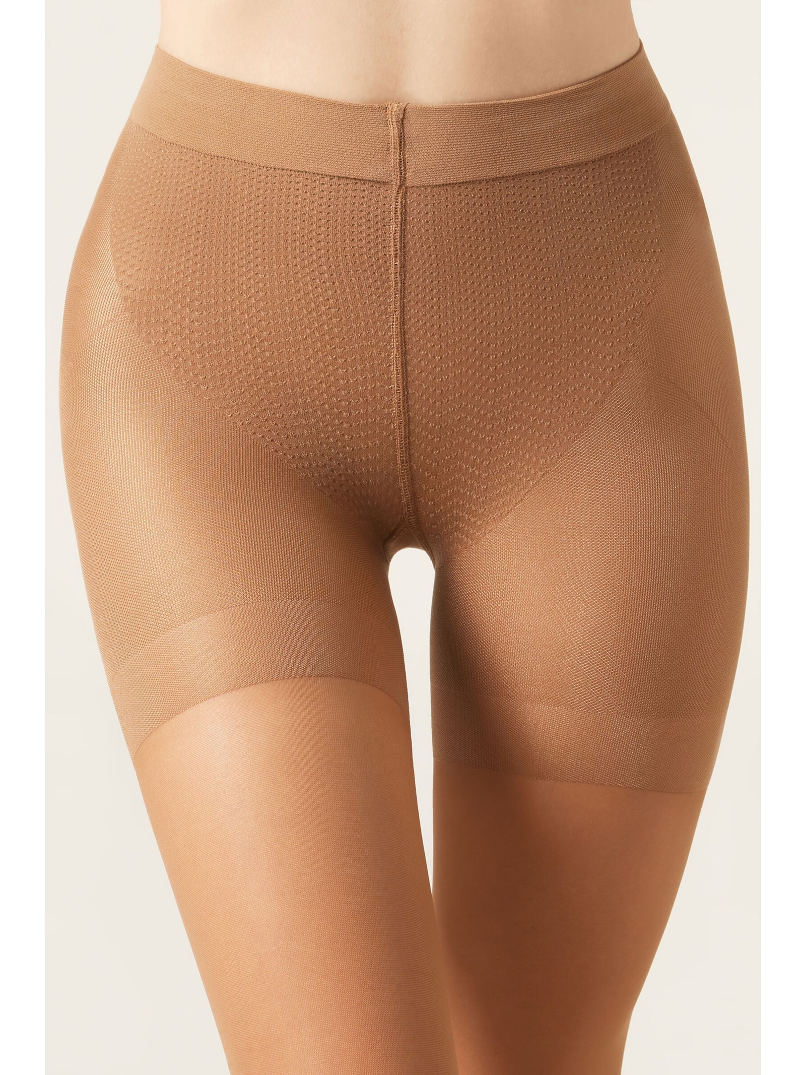 Meia-Calça Transparente Strong Sculpt Fio 30 Bege Calzedonia