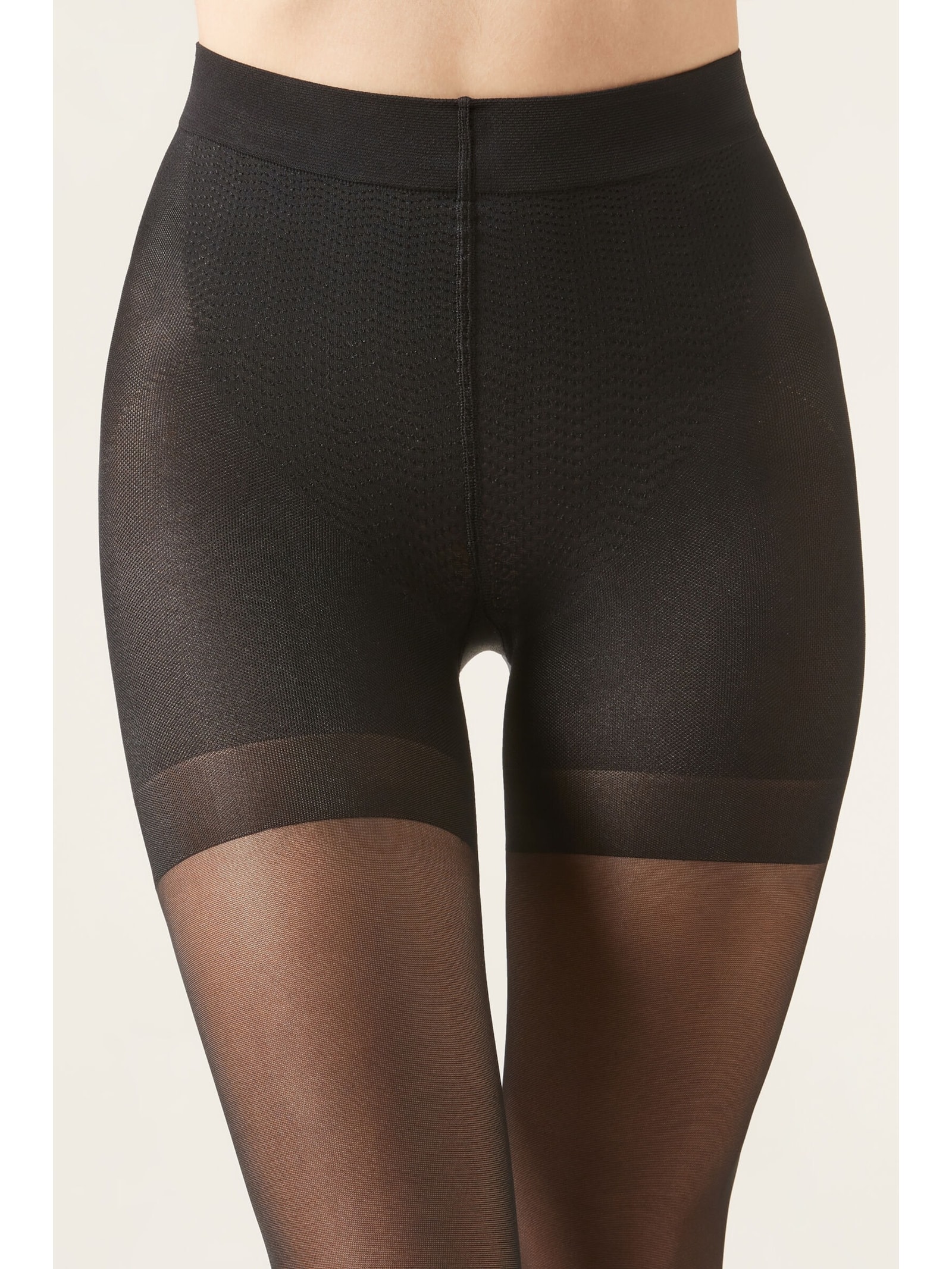 Meia-Calça Transparente Strong Sculpt Fio 30 Preto Calzedonia