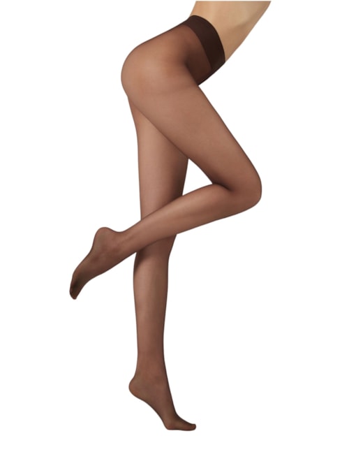 Meia Calça Ultra Mate Transparente Fio 20 Premium – Marrom
