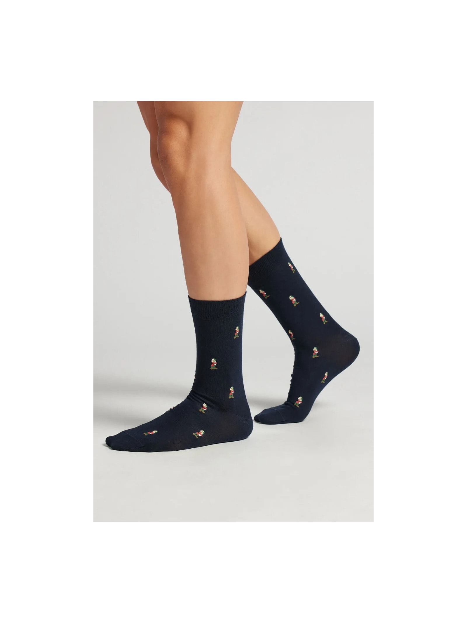 Meia Curta Disney Zangado Em Algodão Azul Intimissimi