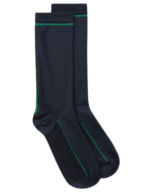 Meia Curta Esportiva – Azul