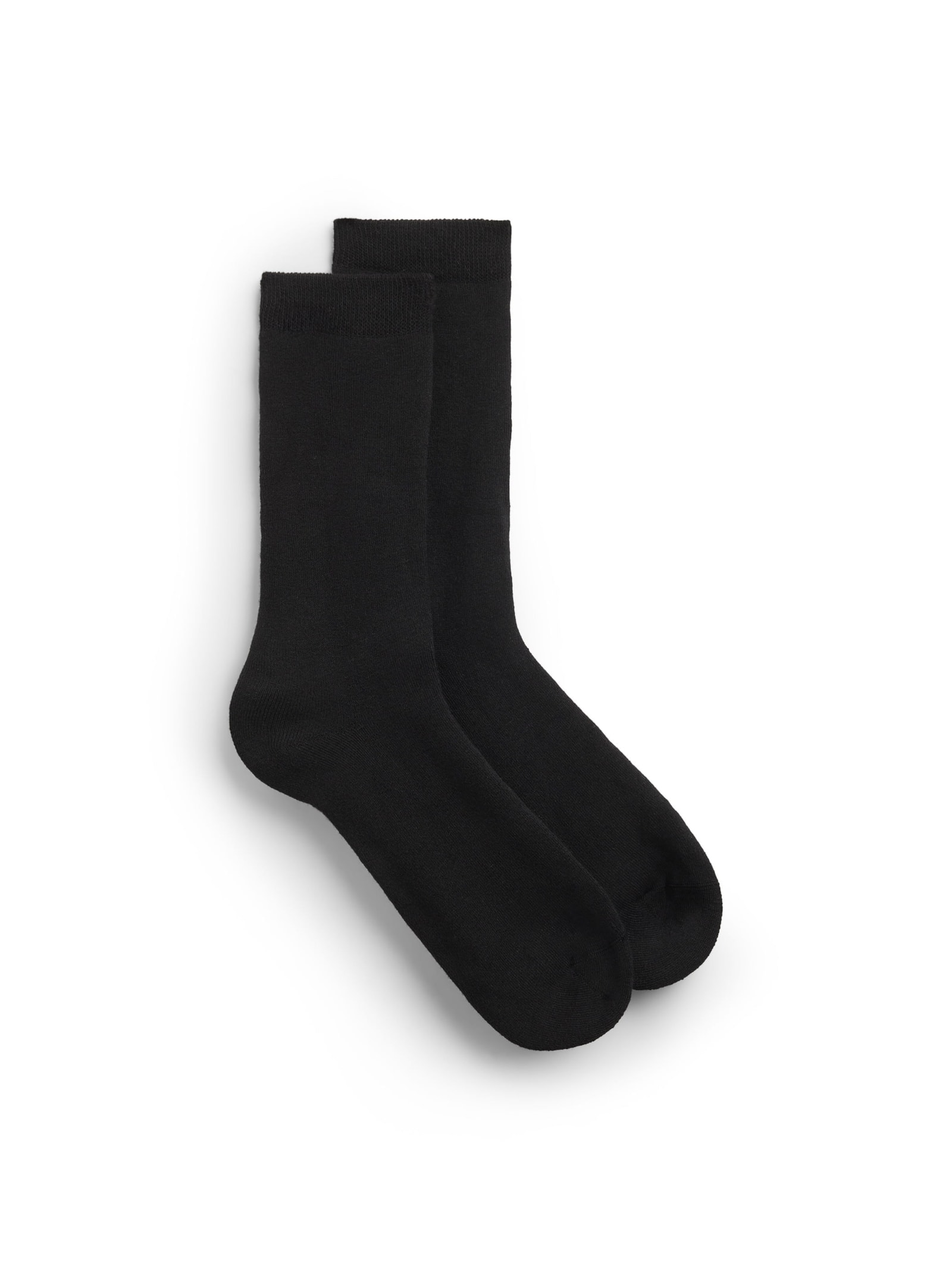 Meia Curta Térmica Masculina Em Algodão Preto Calzedonia