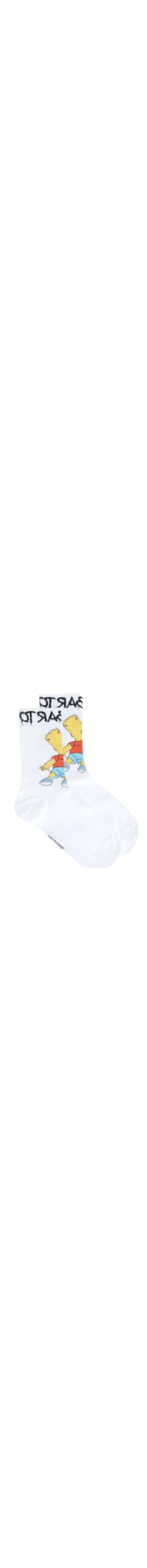 Meia Curta The Simpsons Masculina - Branco