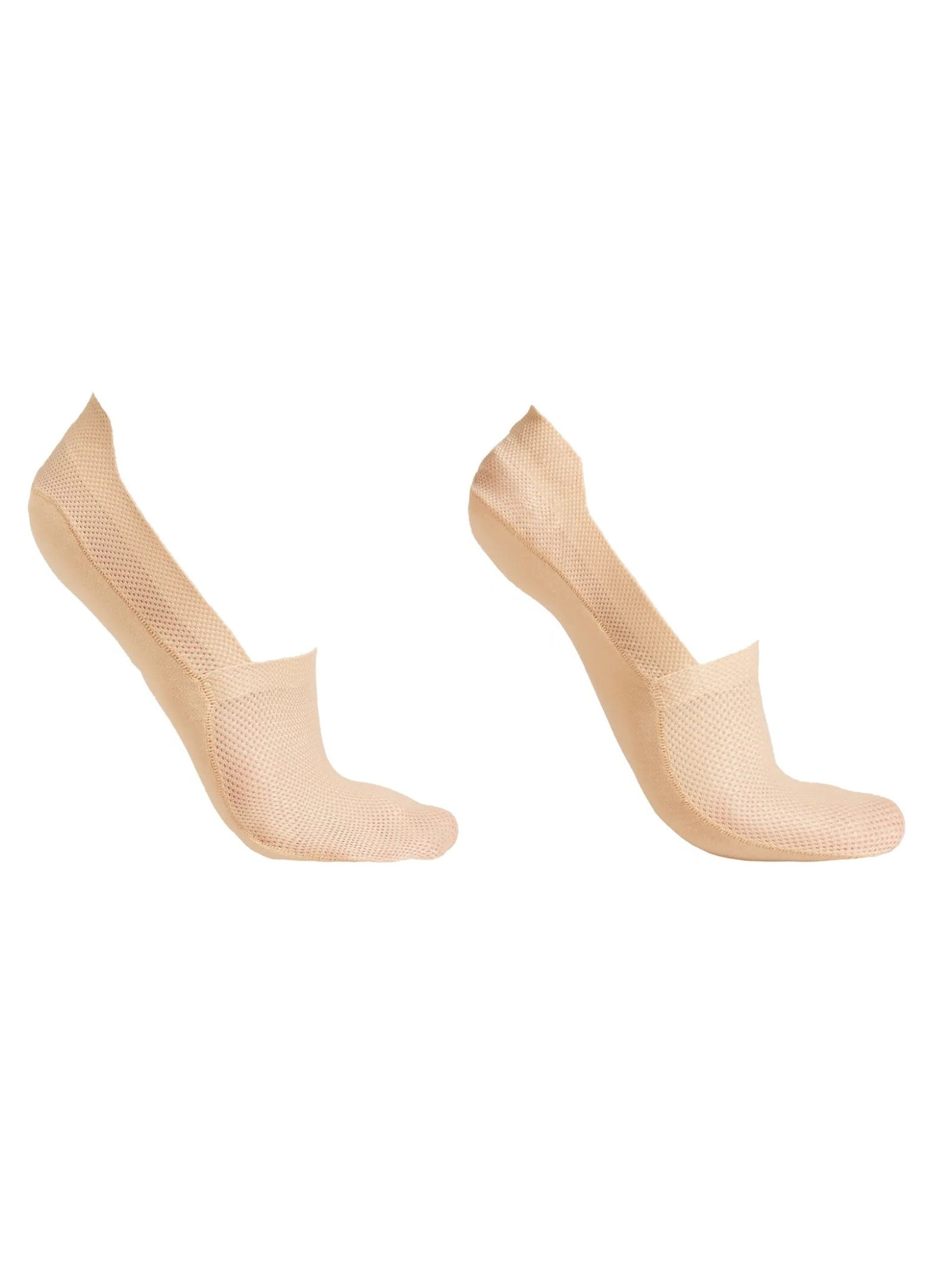 Meia De Rede Invisível Bege Calzedonia