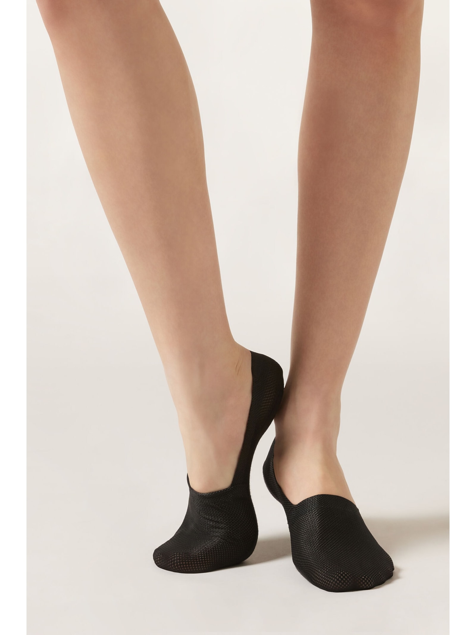 Meia De Rede Invisível Preto Calzedonia