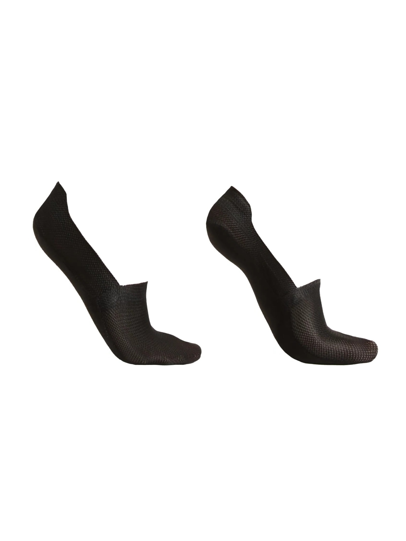 Meia De Rede Invisível Preto Calzedonia