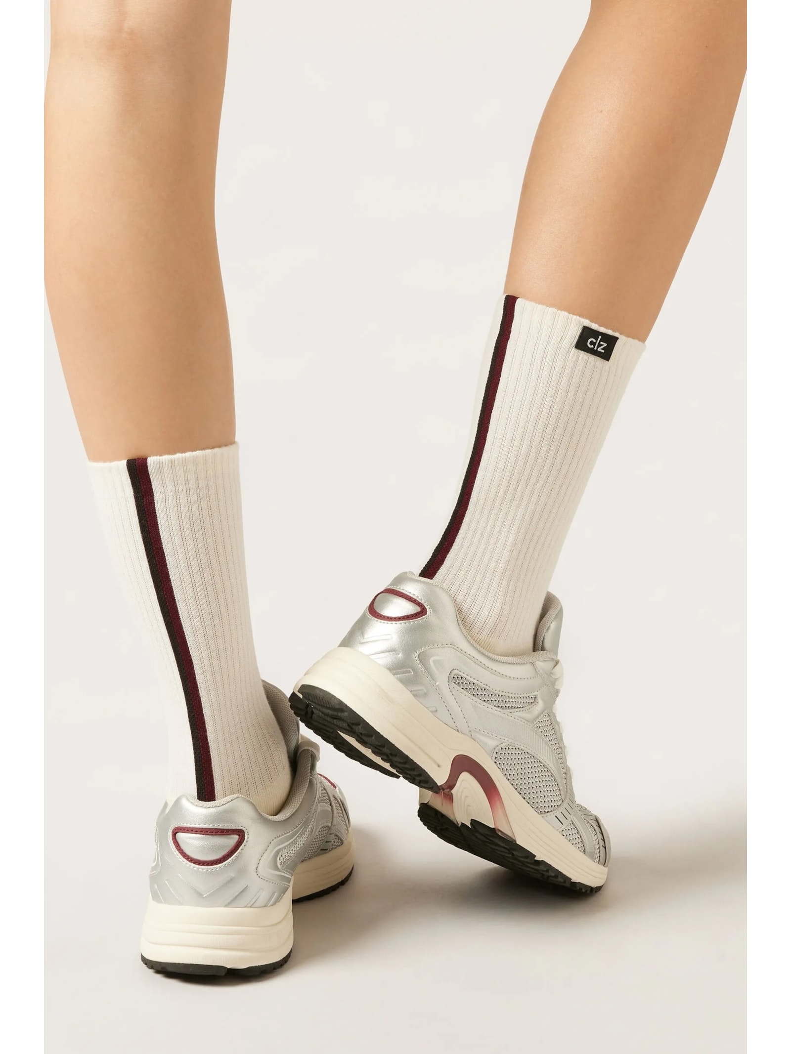 Meia Esportiva De Trekking Off-White Calzedonia