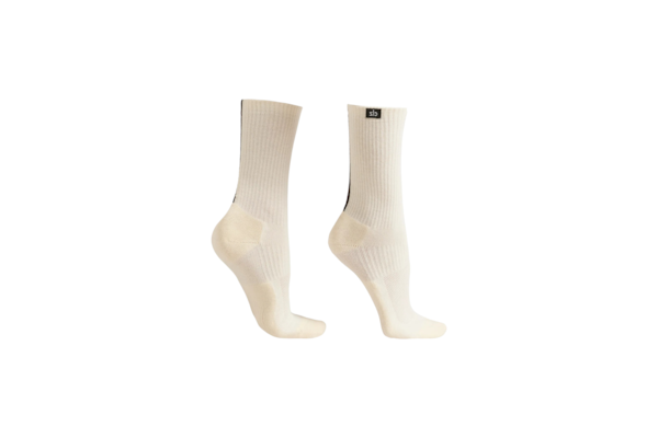 Meia Esportiva De Trekking - Off-White