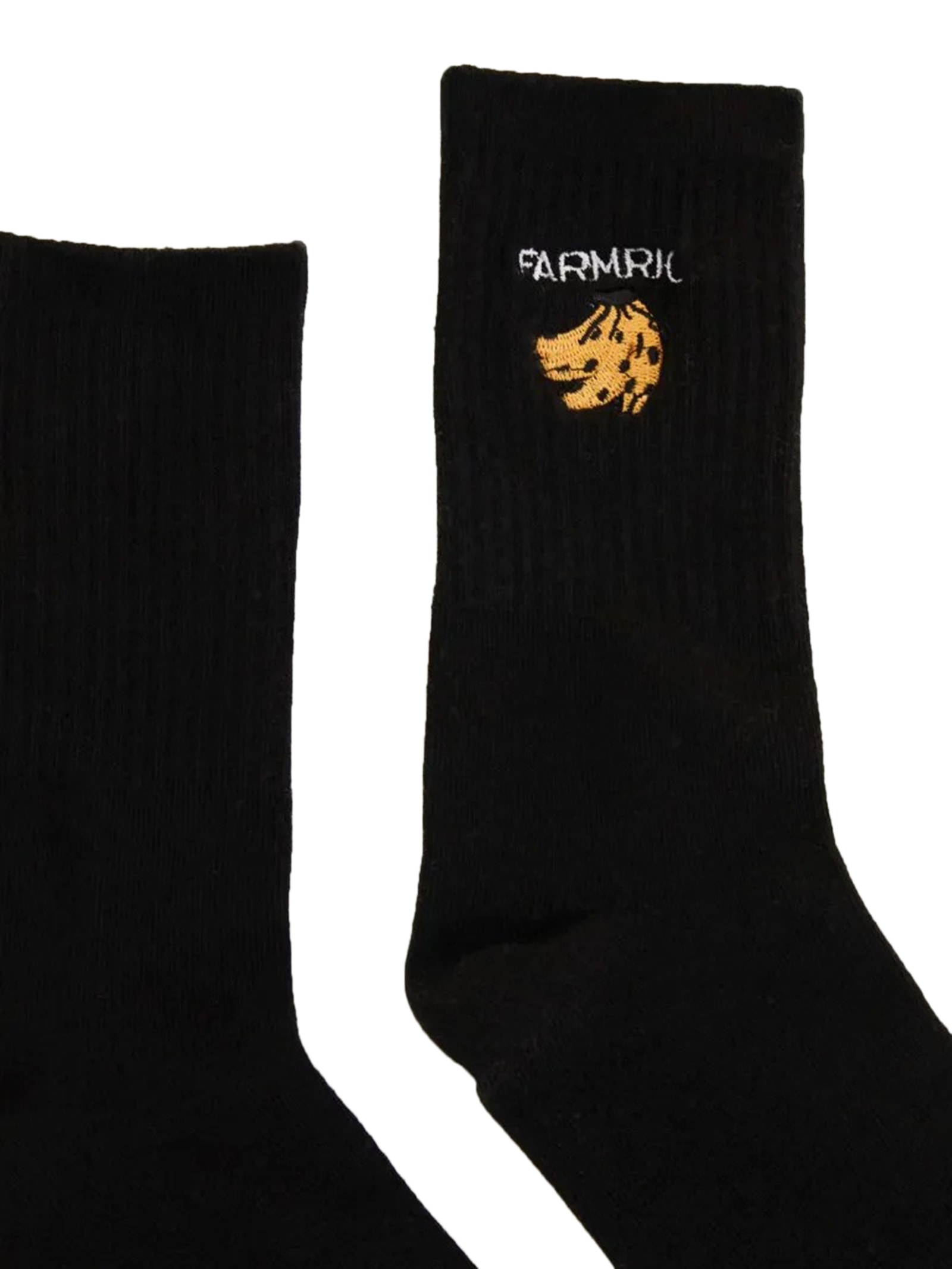 Meia Feminina Banana Preto Farm Etc