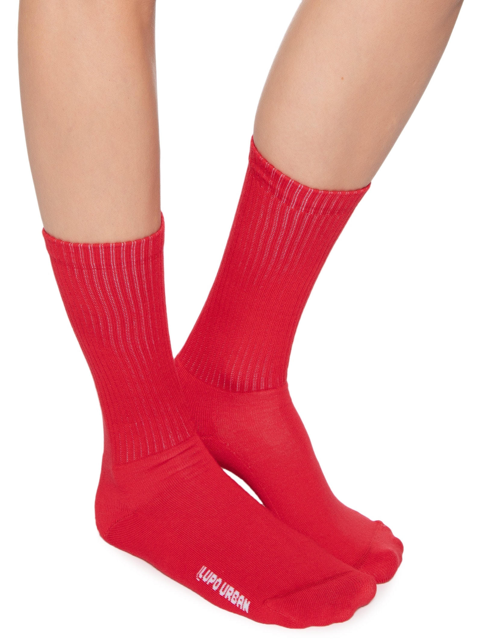 Meia Feminina Colors Vermelho Lupo