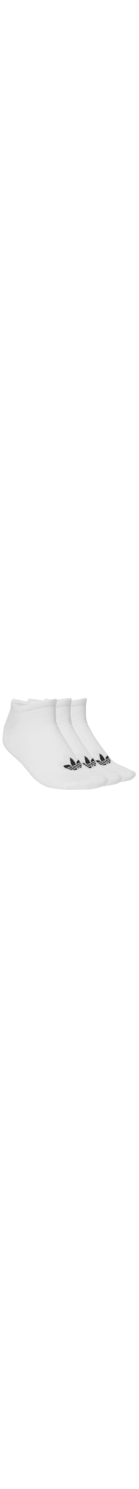 Meia Feminina Liner 3 Pares - Branco