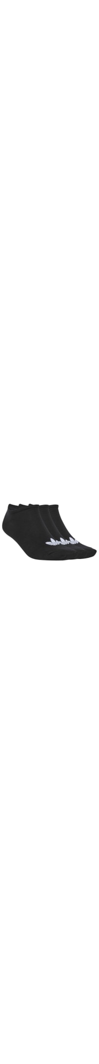 Meia Feminina Liner 3 Pares - Preto
