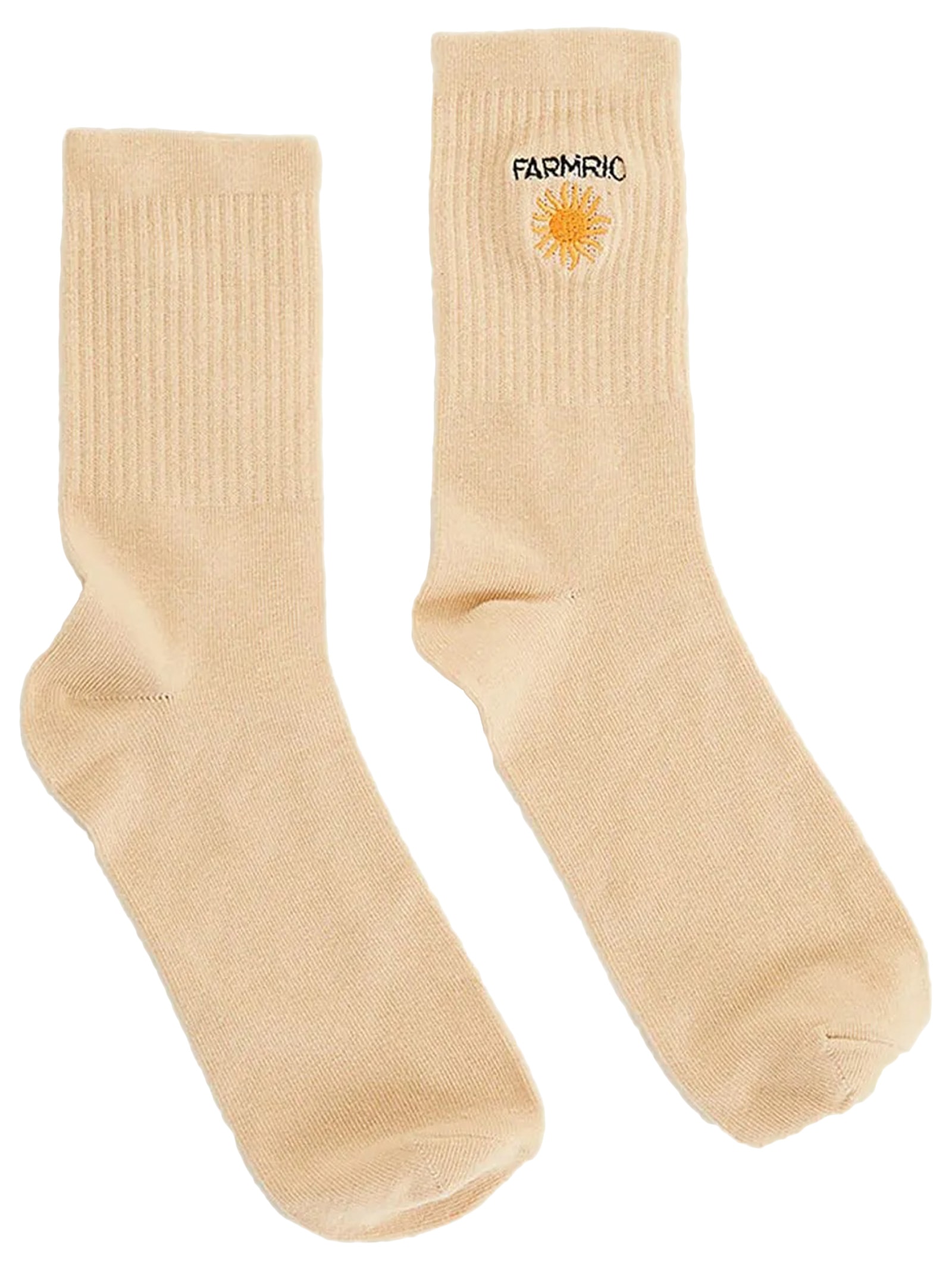 Meia Feminina Sol Bege Farm Etc