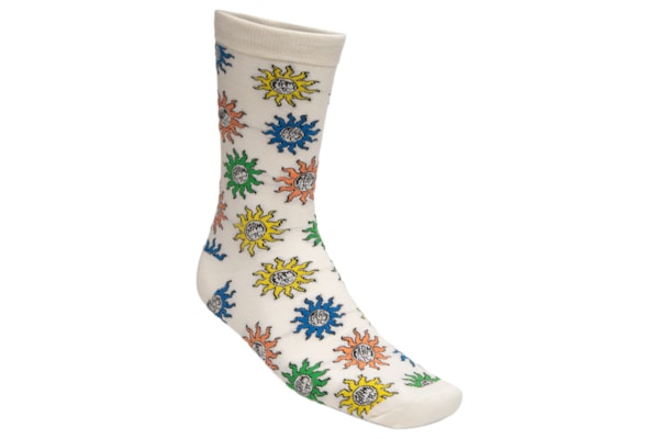 Meia Feminina Solar - Branco