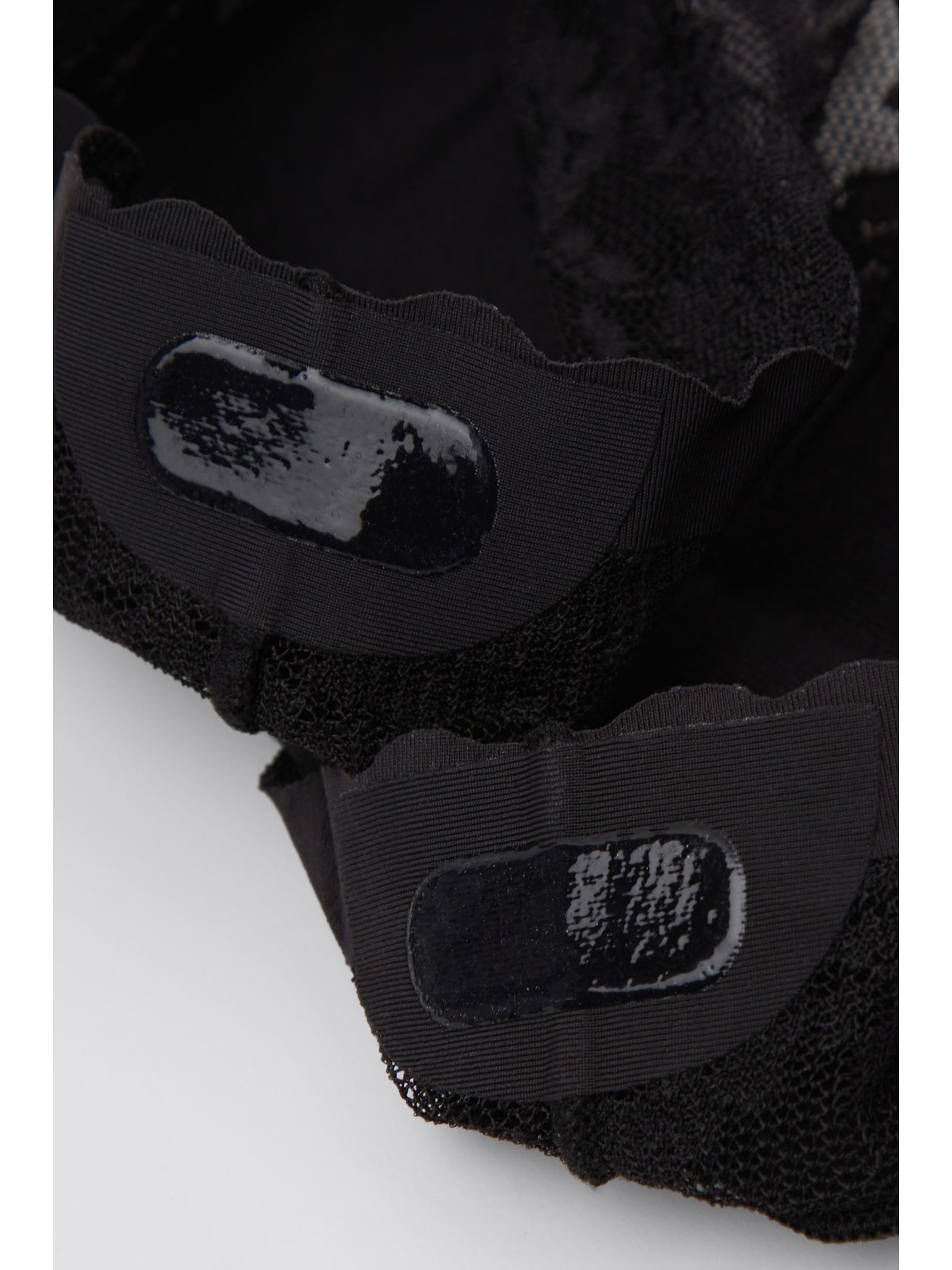 Meia Invisível Em Renda Preto Calzedonia