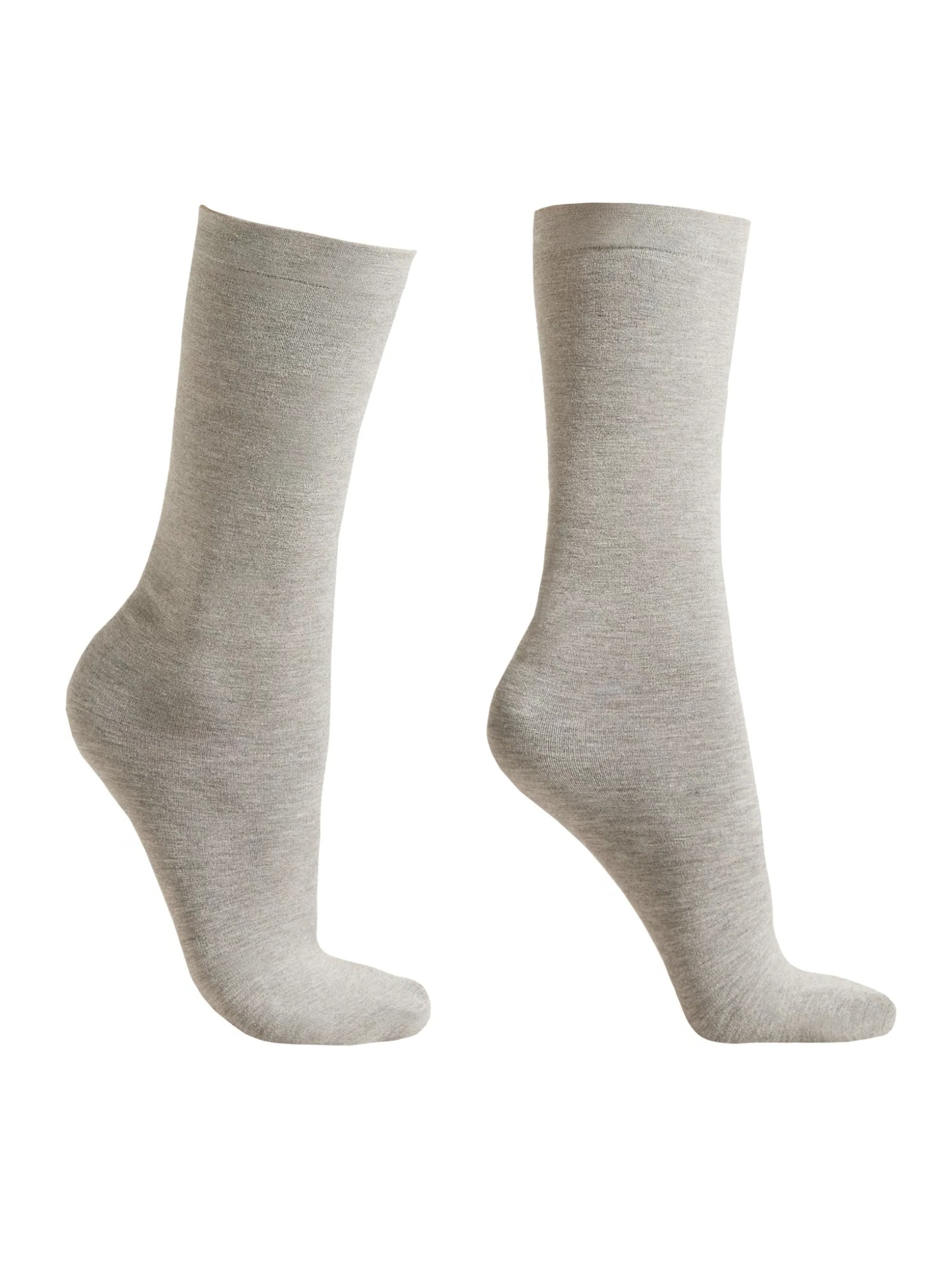 Meia Lisa Térmica Cinza Calzedonia