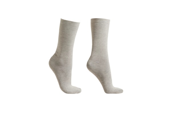 Meia Lisa Térmica - Cinza