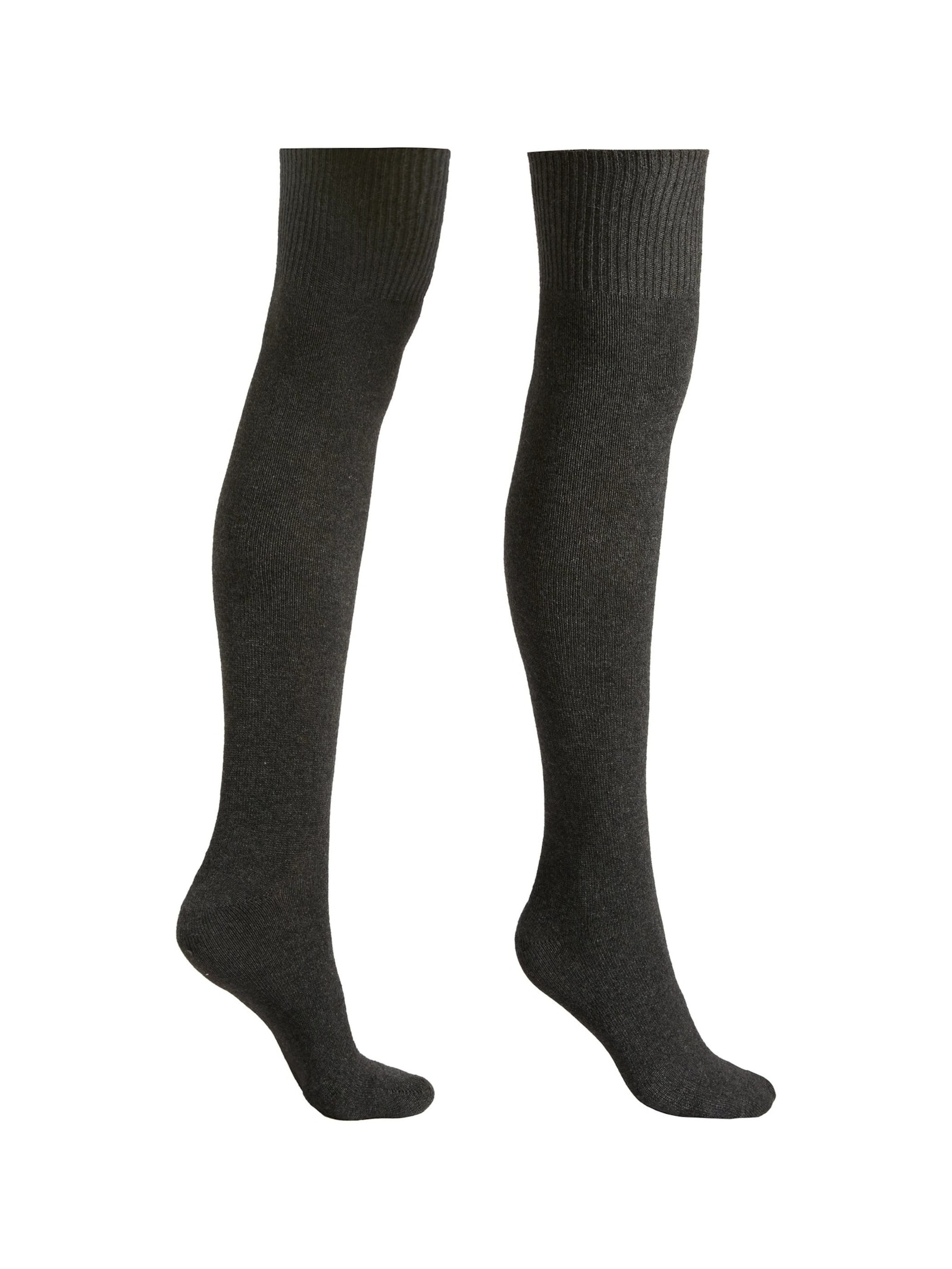 Meia Longuette Com Cashmere Cinza Calzedonia