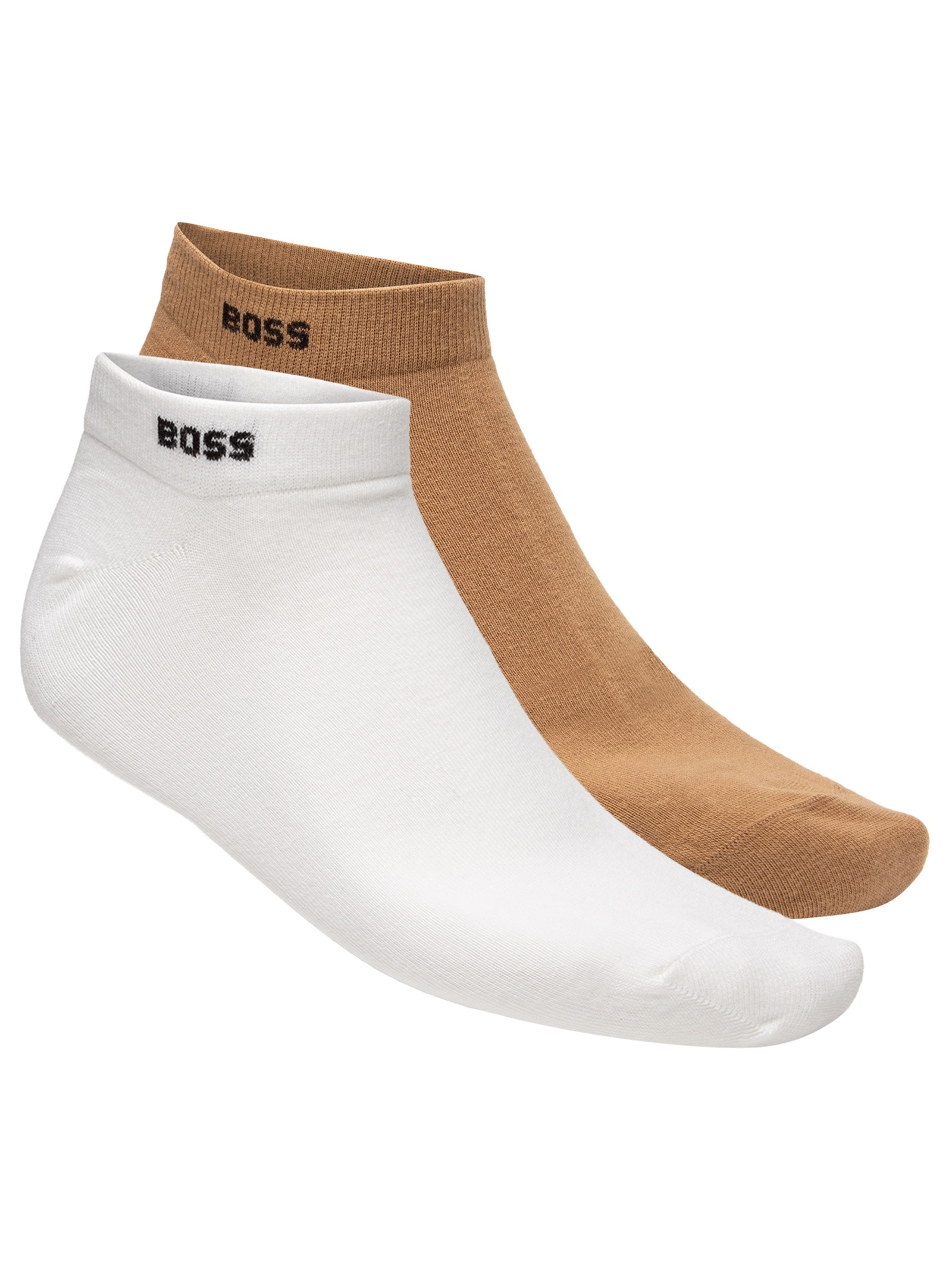 Meia Masculina 2 Pares Uni CC Bege Boss