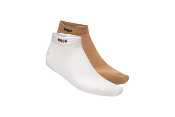 Meia Masculina 2 Pares Uni CC - Bege