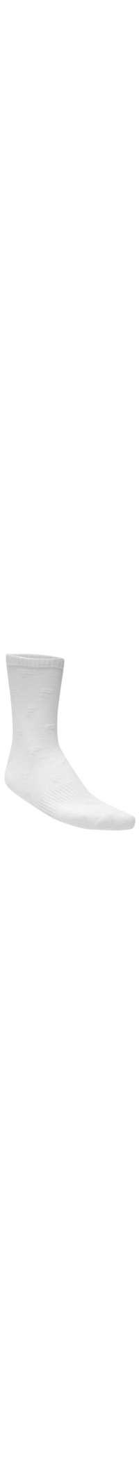 Meia Masculina Glow In The Dark - Branco
