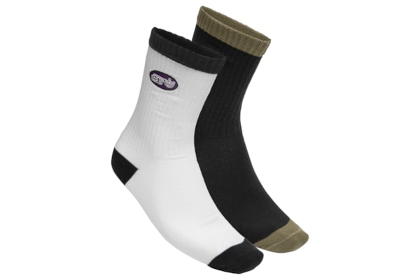 Meia Masculina Skate CR S 2P - Branco