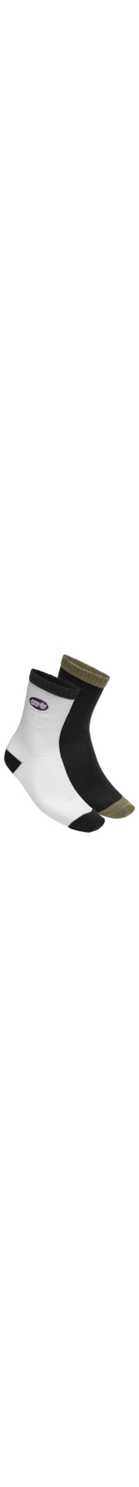 Meia Masculina Skate CR S 2P - Branco